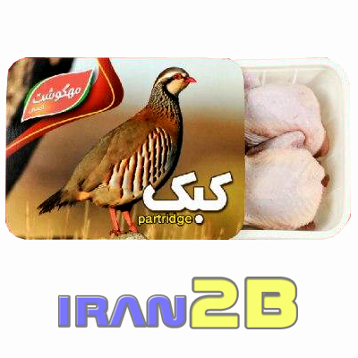 گوشت کبک بسته بندی مهگوشت